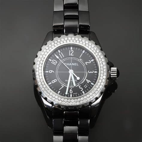 chanel j12 38mm for factory|Chanel j12 diamond bezel.